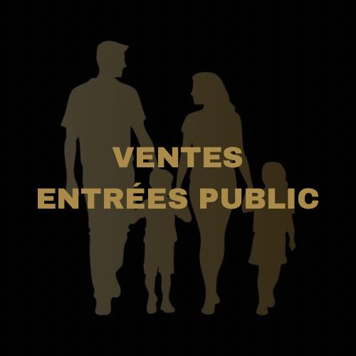 Ventes Entrées Public